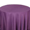 禾信 H28-7 紫色贵棉圆形台布