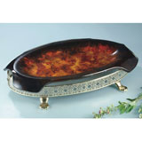 彩薄钢化+金架 玻璃套装