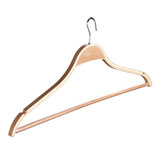 大豪 DH450-12NH 本色衣架（配3.4铬色托位钩）